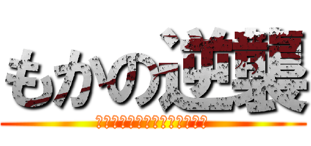 もかの逆襲 (～何で自分のせいにするのか～)