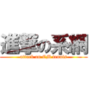 進撃の系網 (attack on CM tennis)