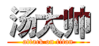汤大帅 (attack on titan)