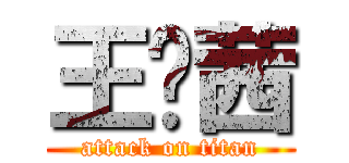 王晓茜 (attack on titan)