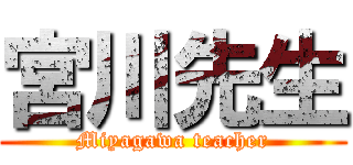宮川先生 (Miyagawa teacher)