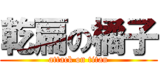 乾扁の橘子 (attack on titan)