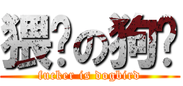 猥琐の狗鹏 (fucker is dogbird)