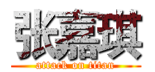 张嘉琪 (attack on titan)