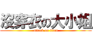 沒穿衣の大小姐 (attack on titan)