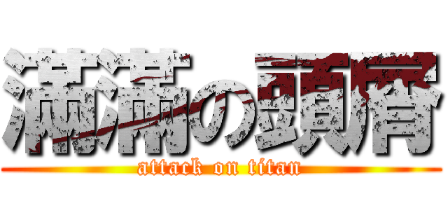 滿滿の頭屑 (attack on titan)