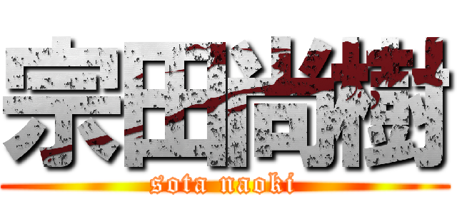 宗田尚樹 (sota naoki)