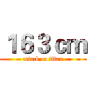 １６３ｃｍ (attack on titan)