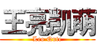 王亮凯萌 (Leo Qute)