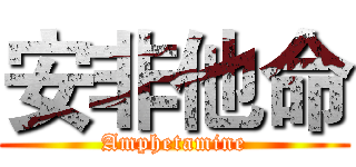 安非他命 (Amphetamine)