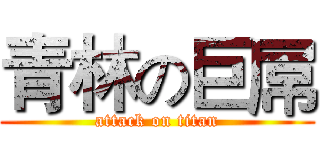 青林の巨屌 (attack on titan)