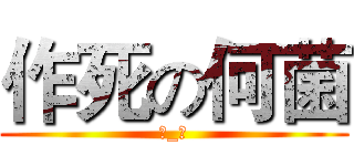 作死の何菌 (→_←)