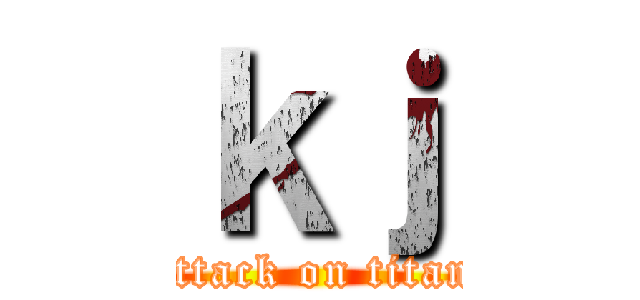 ｋｊ (attack on titan)