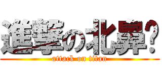 進撃の北鼻尐 (attack on titan)