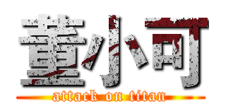 董小可 (attack on titan)