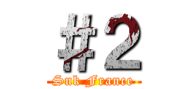 ＃２ (Snk France)