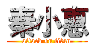 秦小惠 (attack on titan)