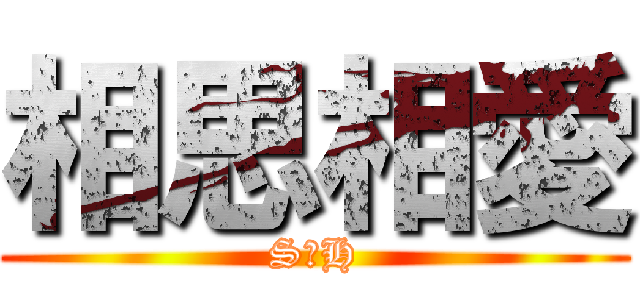 相思相愛 (S＆H)