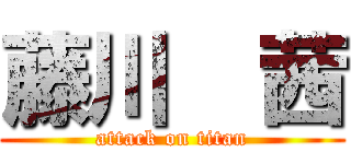 藤川  茜 (attack on titan)