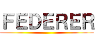ＦＥＤＥＲＥＲ ()