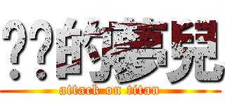 傻傻的夢兒 (attack on titan)