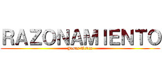 ＲＡＺＯＮＡＭＩＥＮＴＯ (Jesus Teves)