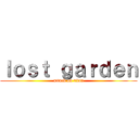 ｌｏｓｔ ｇａｒｄｅｎ (attack on titan)