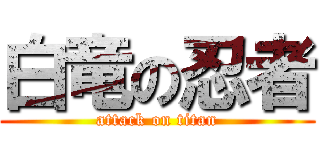 白竜の忍者 (attack on titan)