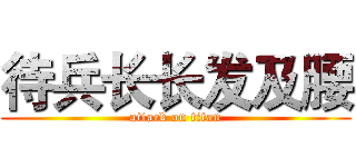 待兵长长发及腰 (attack on titan)