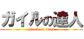 ガイルの達人 (attack on titan)