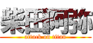 柴田阿弥 (attack on titan)