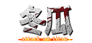 冬瓜 (attack on titan)