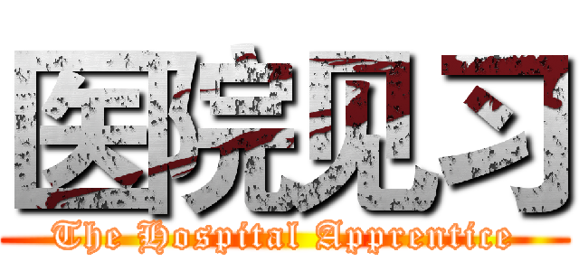 医院见习 (The Hospital Apprentice)