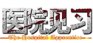 医院见习 (The Hospital Apprentice)