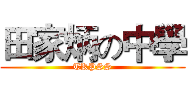 田家炳の中學 (TKPSS)