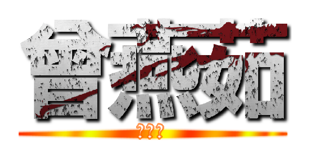 曾燕茹 (是笨蛋)