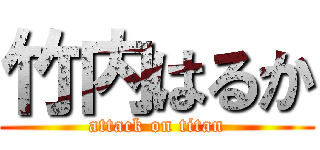 竹内はるか (attack on titan)