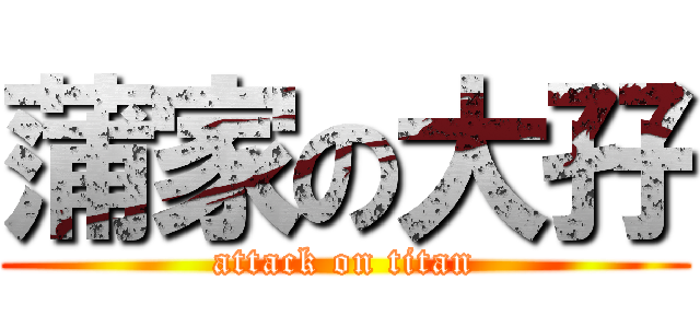 蒲家の大孖 (attack on titan)