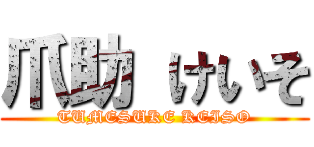 爪助 けいそ (TUMESUKE KEISO)