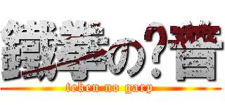 鐵拳の卡普 (teken no garp)