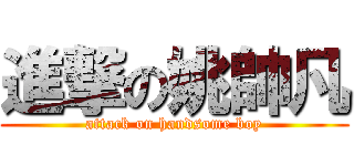 進撃の姚帥凡 (attack on handsome boy)