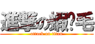進撃の蝦咪毛 (attack on titan)