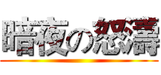 暗夜の怒濤 ()