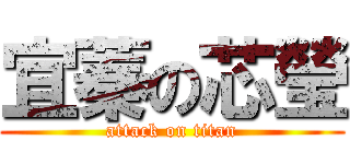 宜蓁の芯瑩 (attack on titan)