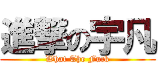 進撃の宇凡 (What The Fuck)