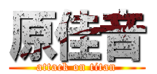 原佳音 (attack on titan)