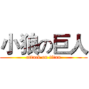 小狼の巨人 (attack on titan)