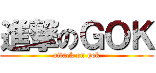 進撃のＧＯＫ (attack on gok)