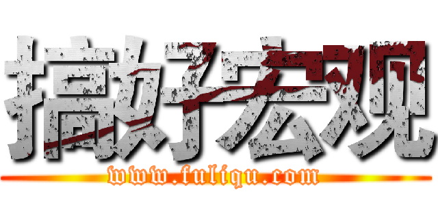 搞好宏观 (www.fuliqu.com)