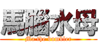 馬腦水母 (Ma the bumbler)
